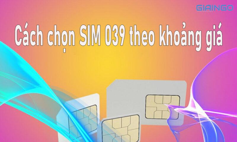 039 là mạng gì? Cách chọn SIM đúng số đẹp, hợp phong thủy Cách chọn SIM 039 theo khoảng giá