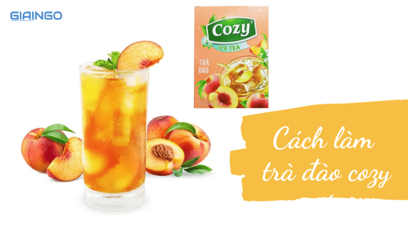 Cách làm trà đào? Cách làm trà đào ngon chuẩn vị tại nhà Cách làm trà đào?