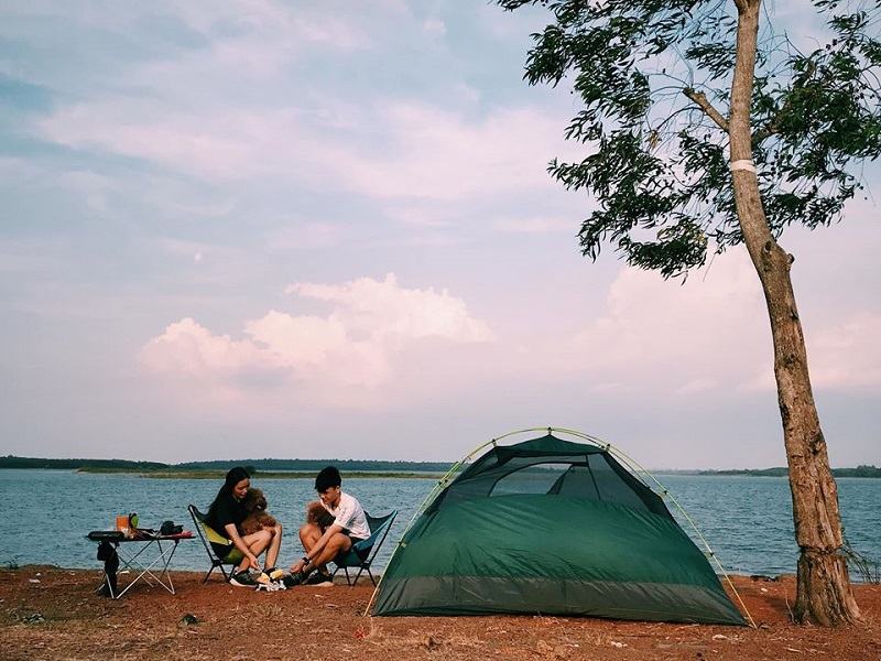Hồ Trị An ở đâu