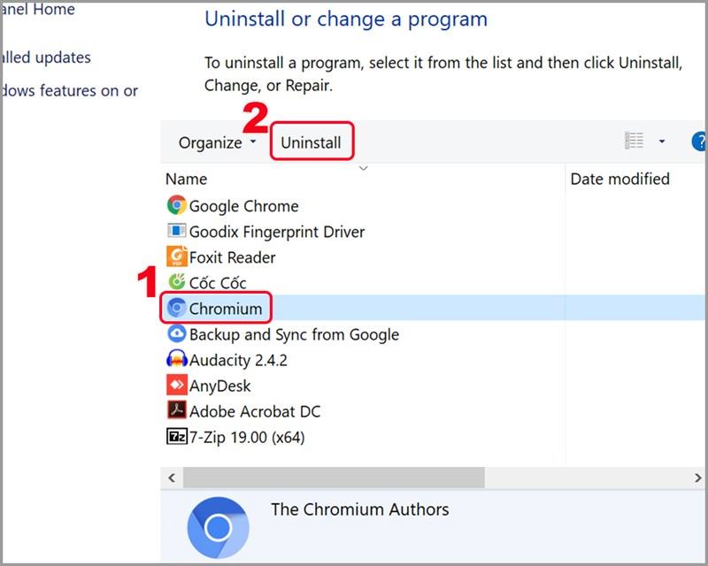 Chromium là gì? Tại sao phải gỡ Chromium khỏi máy tính? Chromium là gì