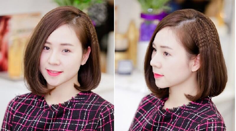 Mặt to tóc mỏng nên để kiểu gì để trông thon gọn hơn?
