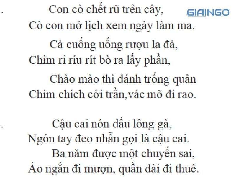Soạn bài Những câu hát châm biếm trong sách Ngữ văn 7 Ý nghĩa tượng trưng của các con vật