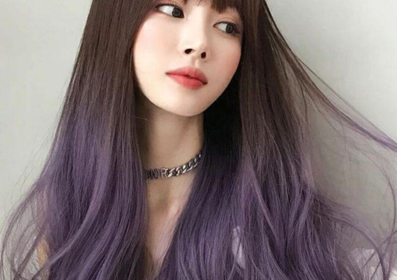 nhuom toc mau gi ra nang moi thay