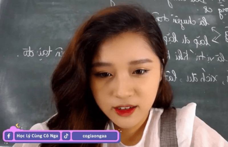 Cô giáo Thanh Nga dạy vật lý là ai? Profile siêu đỉnh của cô Cô giáo Thanh Nga dạy vật lý là ai? Profile siêu đỉnh của cô