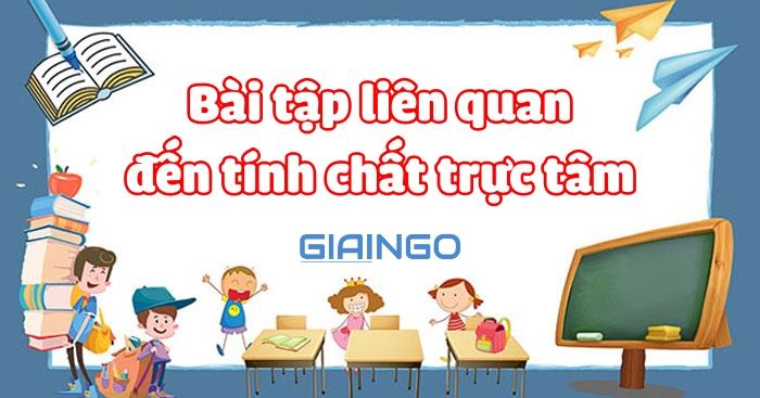 Tính chất trực tâm