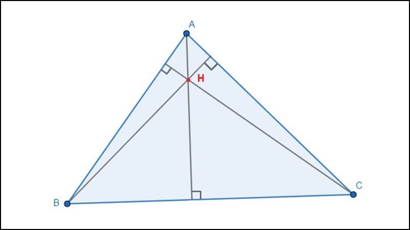 Tính chất trực tâm là gì? 5 tính chất cơ bản trong tam giác