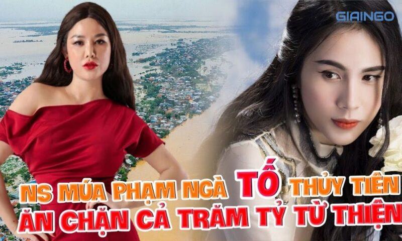 Nghệ sĩ múa Phạm Ngà tố Thủy Tiên ăn chặn tiền từ thiện?